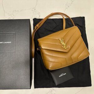 YSL SAINT LAURENT Toy Lou Lou Crossbody Purse Bag